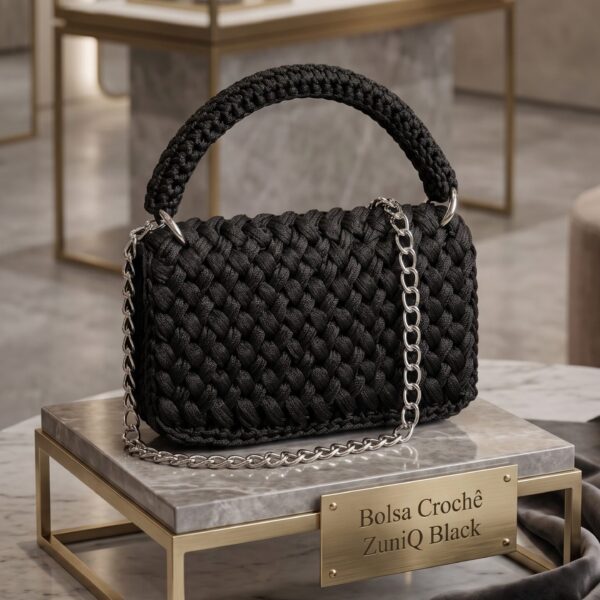 Bolsa de Crochê ZuniQ BLACK